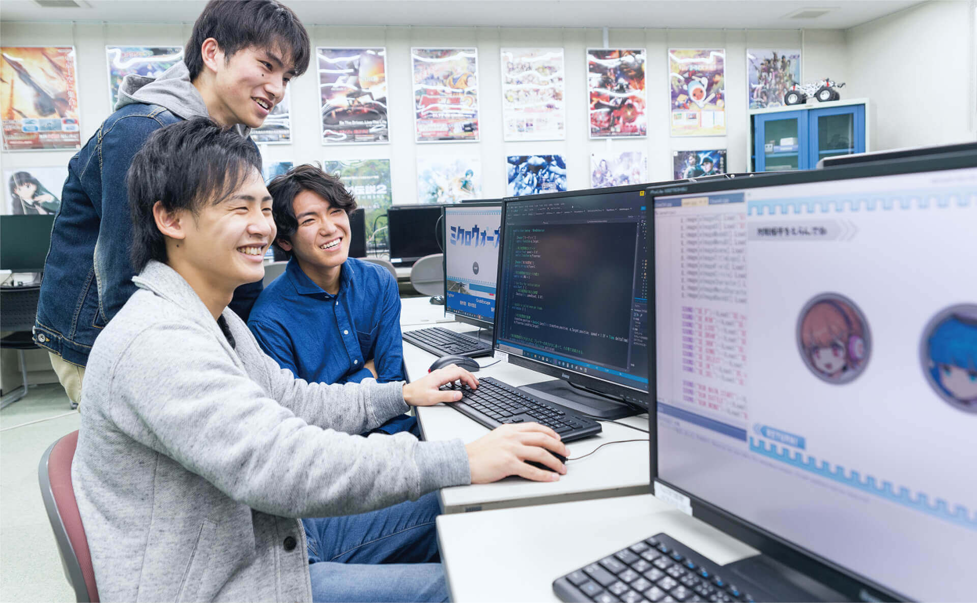 ゲームクリエイター学科 穴吹デザインカレッジ 専門学校 穴吹カレッジグループ 高松