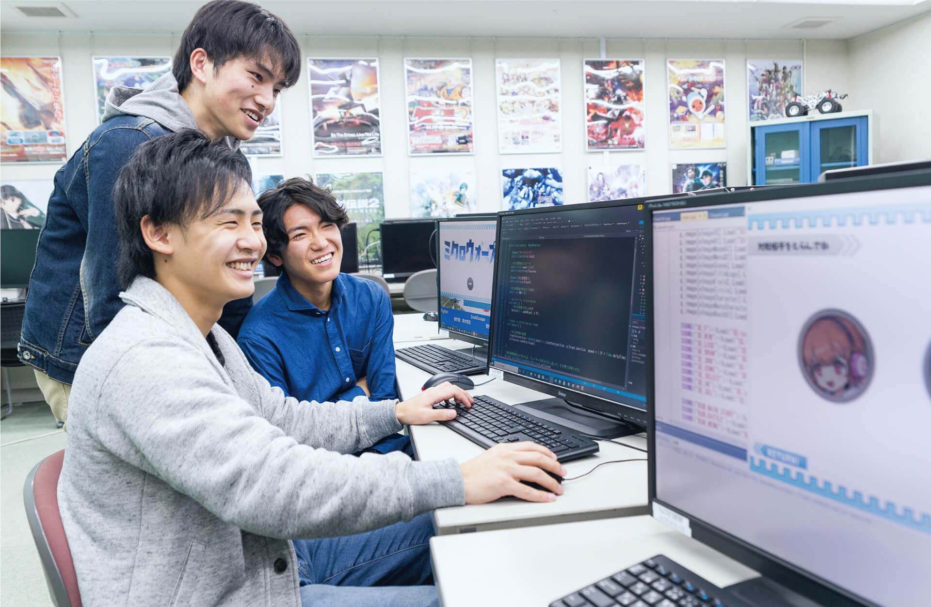 ゲームクリエイター学科 穴吹デザインカレッジ 専門学校 穴吹カレッジグループ 高松