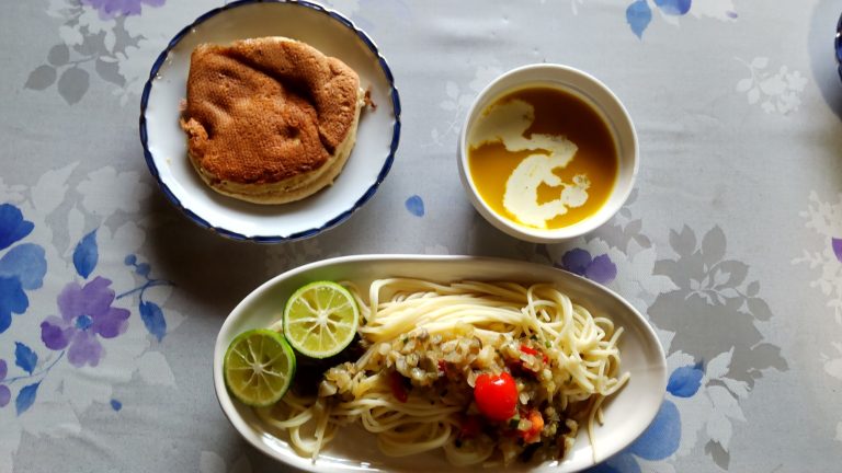 保育・食育学科3年生が、次田農園さんにて無農薬の材料をつかった料理をしました！