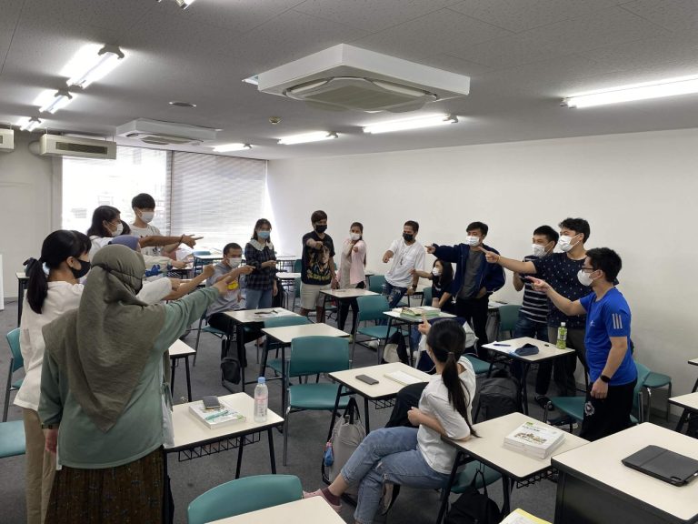 介護福祉学科1年生レクリエーション授業