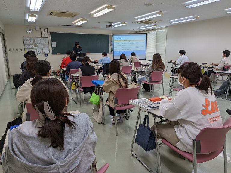 作業療法学科2年・地域コミュニティを学ぶ