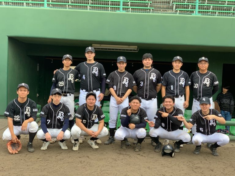 理学療法学科2年生・合同チームで野球の試合に出場！