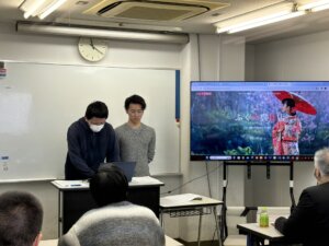 【情報ビジネス学科】産学連携　Web制作中間発表実施