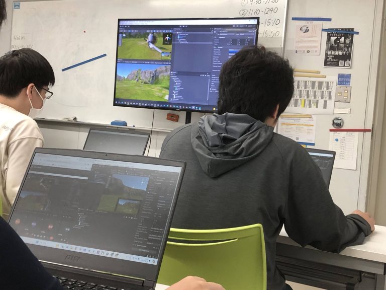 ゲームクリエイター学科の授業紹介~Unityを学ぶ~