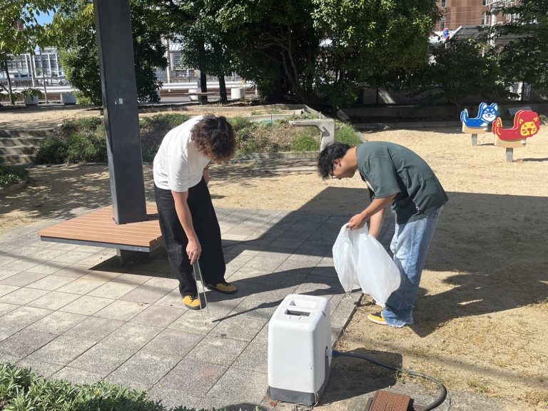 地域清掃行いました