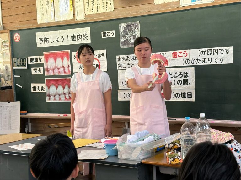 高松市内の小学校で「歯みがき指導」を実施！