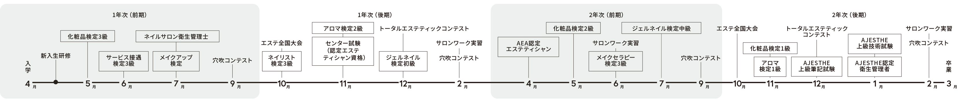 年間スケジュール