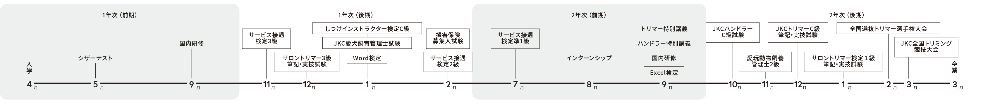 年間スケジュール