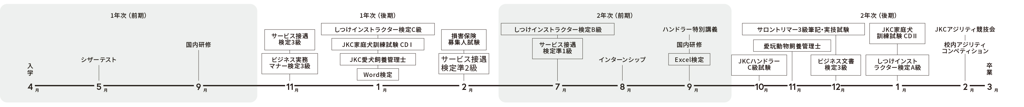 年間スケジュール