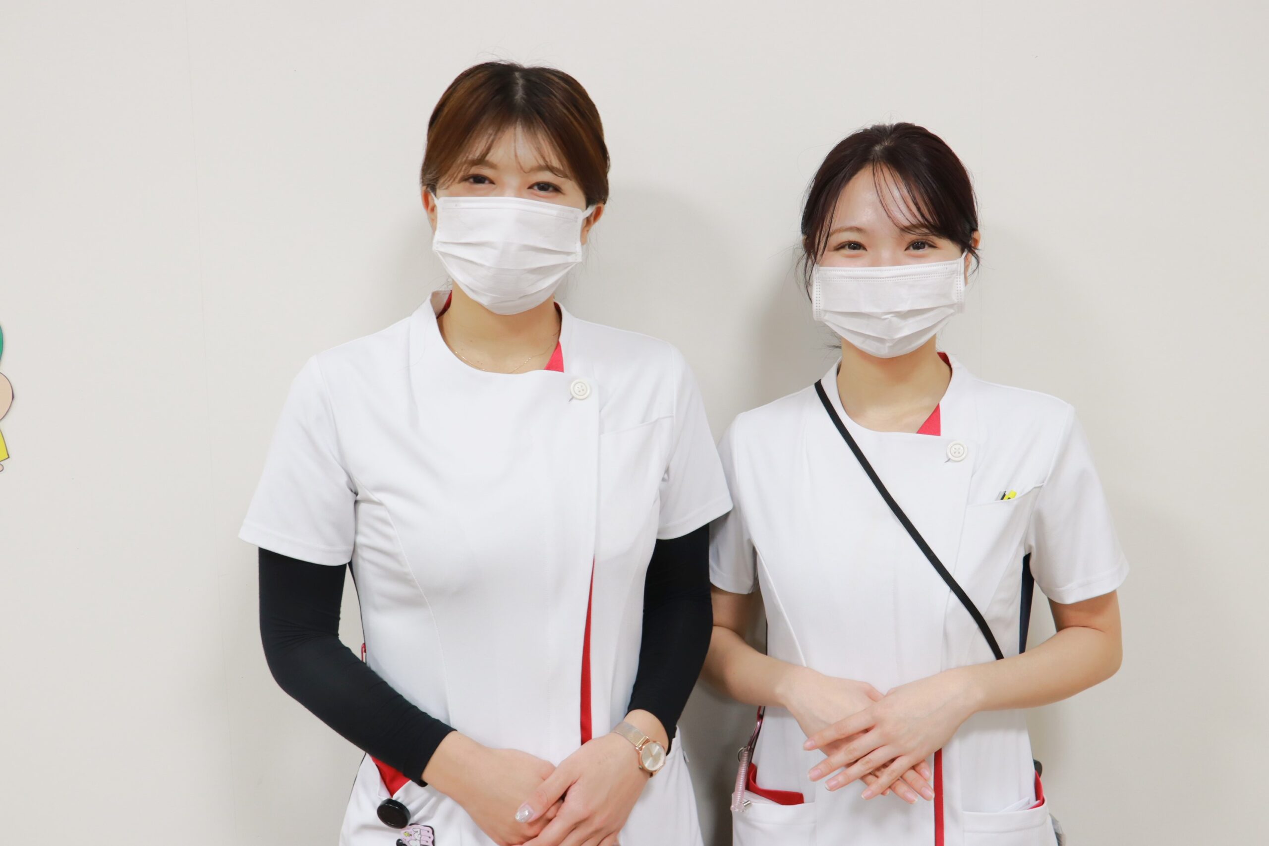同じ穴吹の卒業生で先輩の儀保さんとツーショット♪
