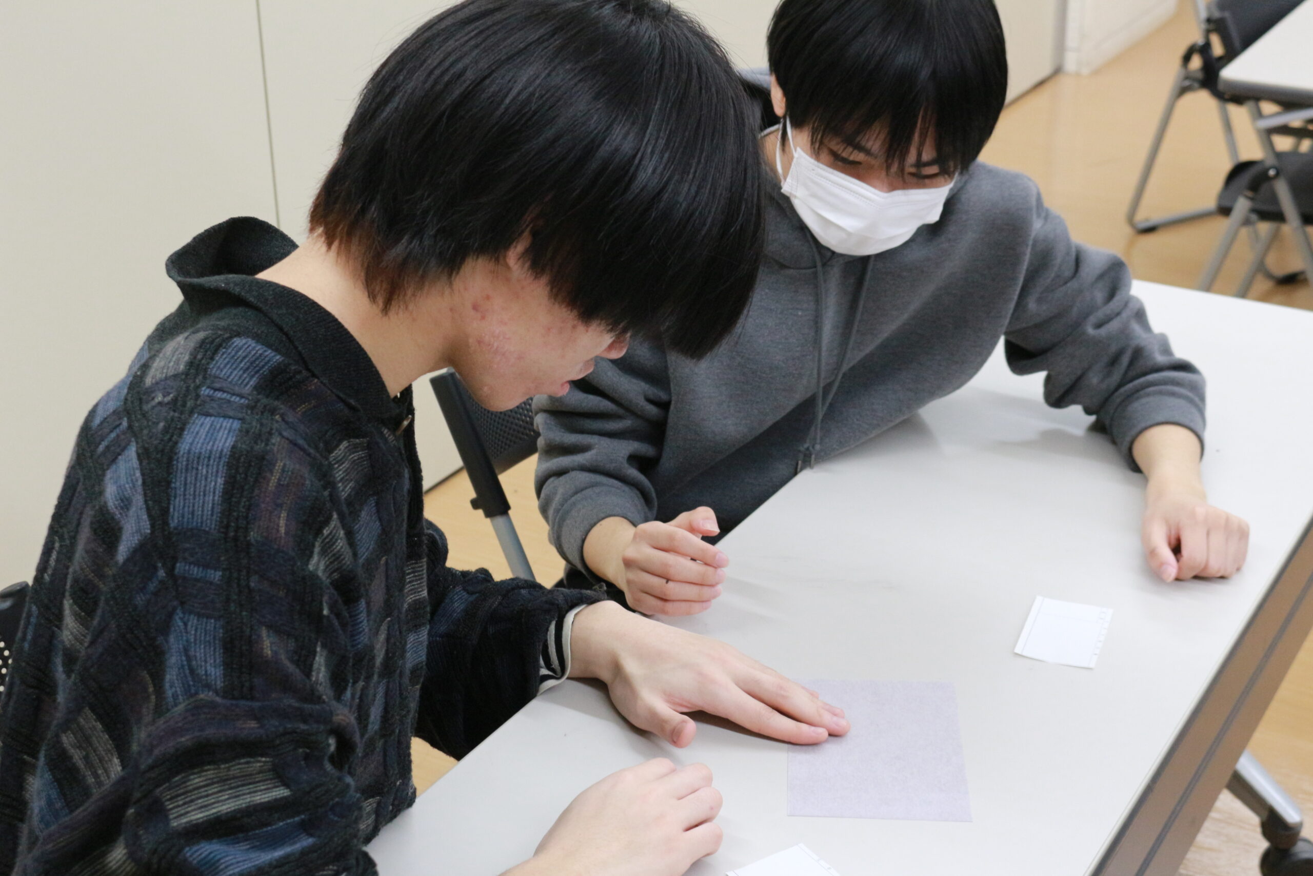 指紋を採取してみました。