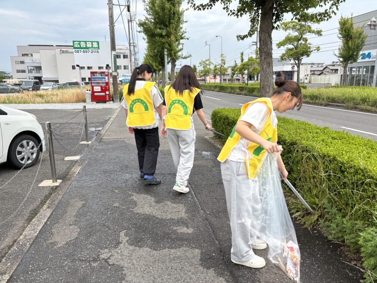 今年度初の「さわやかロード」を実施しました！