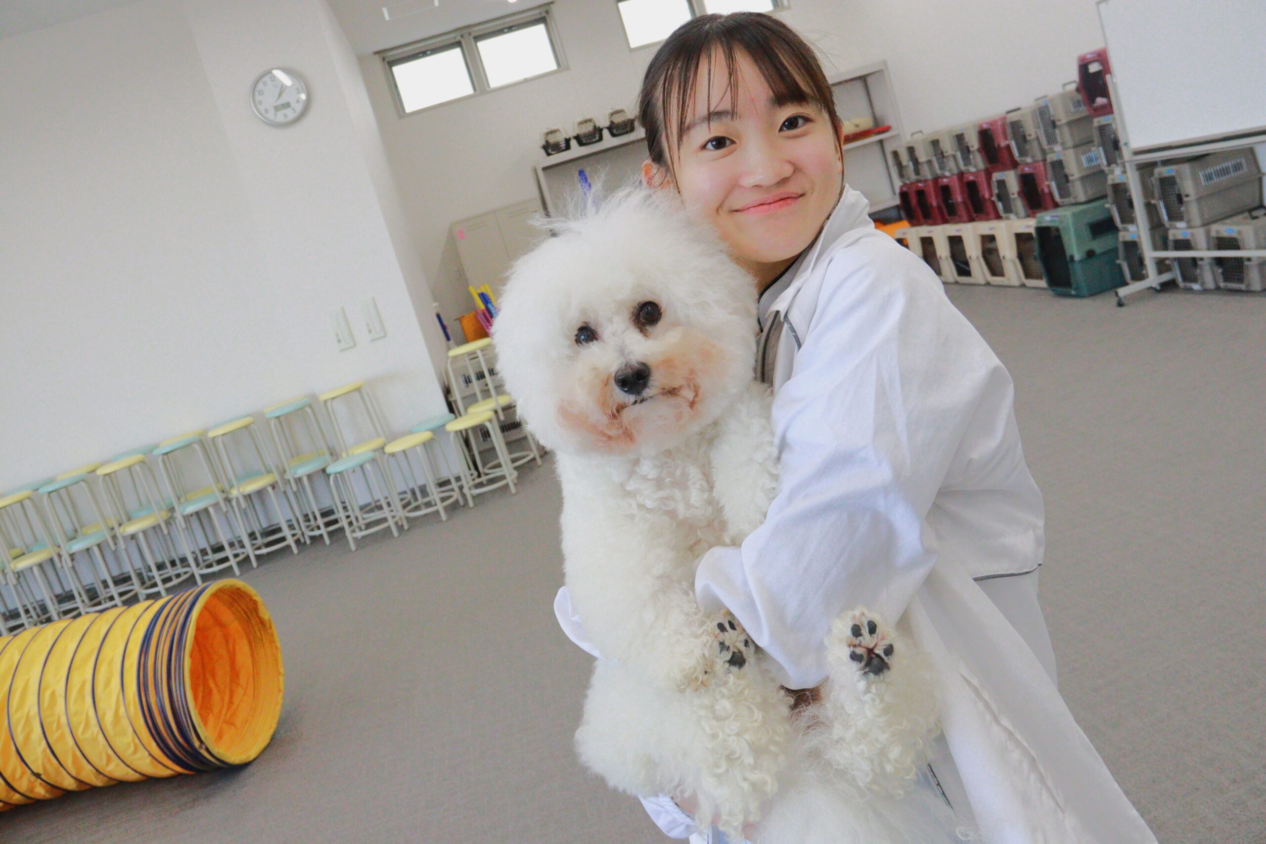 ◆動物業界を目指した理由を教えてください！