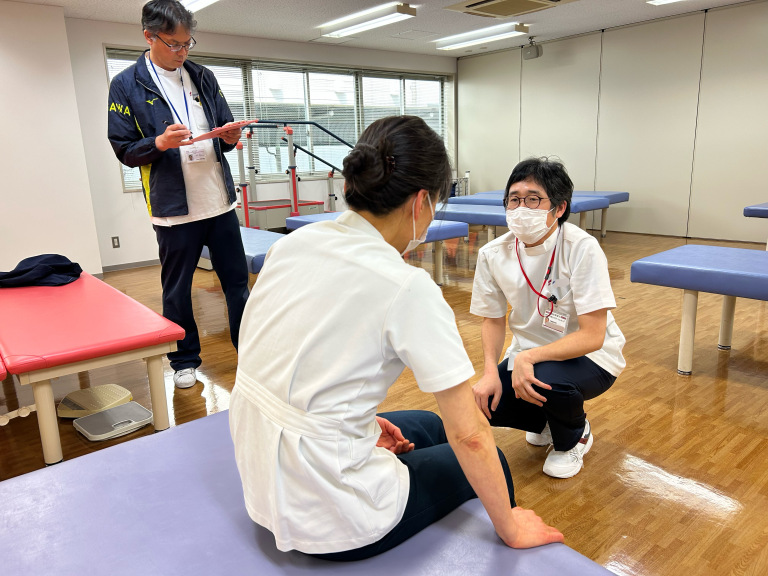 臨床実習の準備は万全「作業療法学科」