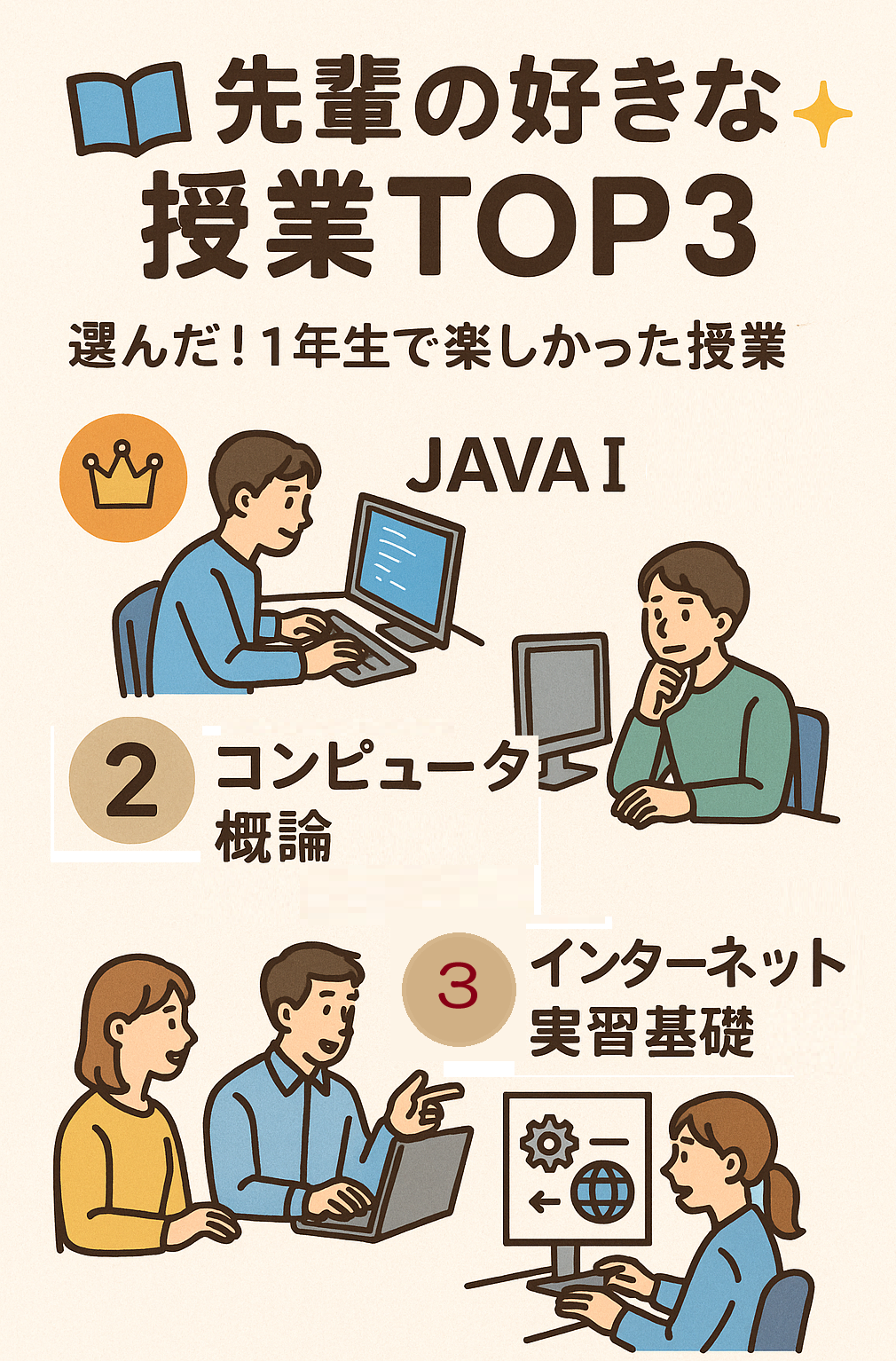 「どんな授業が面白いの？」