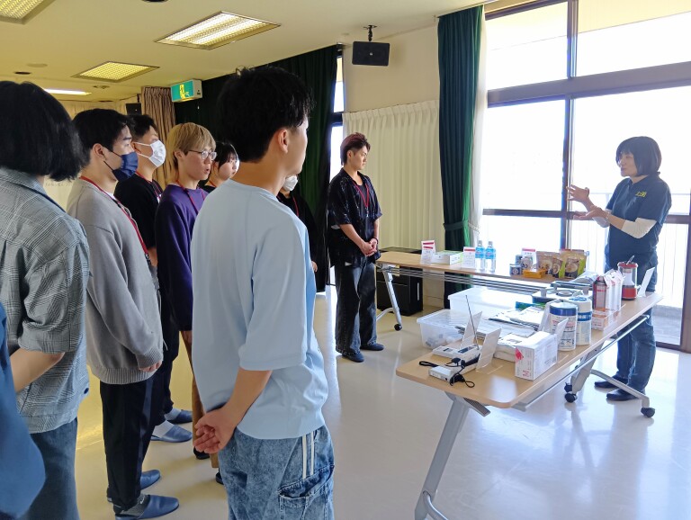 作業療法学科2年・太田南コミュニティセンターの防災講座に参加しました！