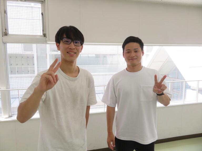 卒業生が遊びに来てくれました（不動産ビジネス専攻）