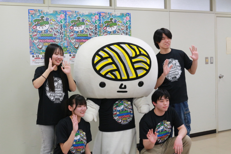 さぬき高松まつりPRボランティア「ものっそ隊」お披露目会(公務員)