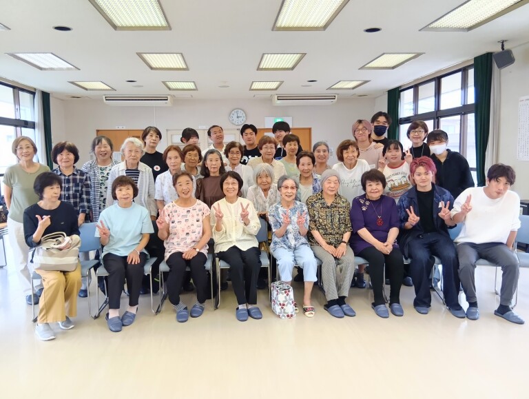 作業療法学科2年生・ゴンタくんサロンで地域の皆さんと学ぶ「認知症予防」