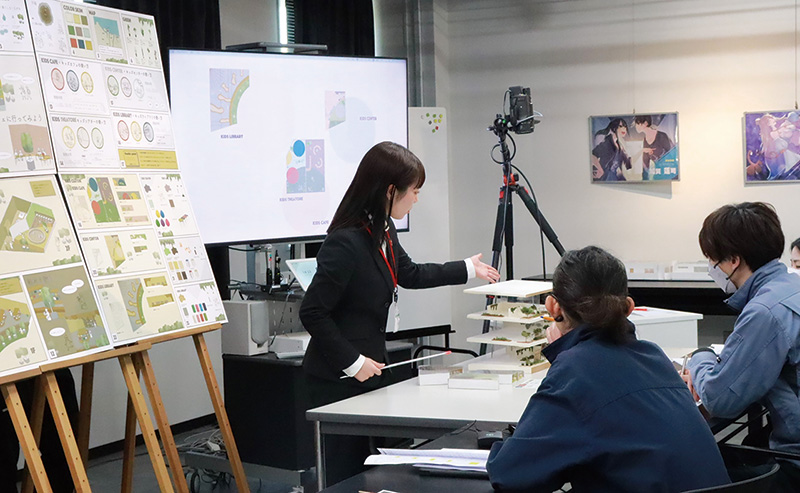 本物のクライアントへの企画発表で確かな力へ
