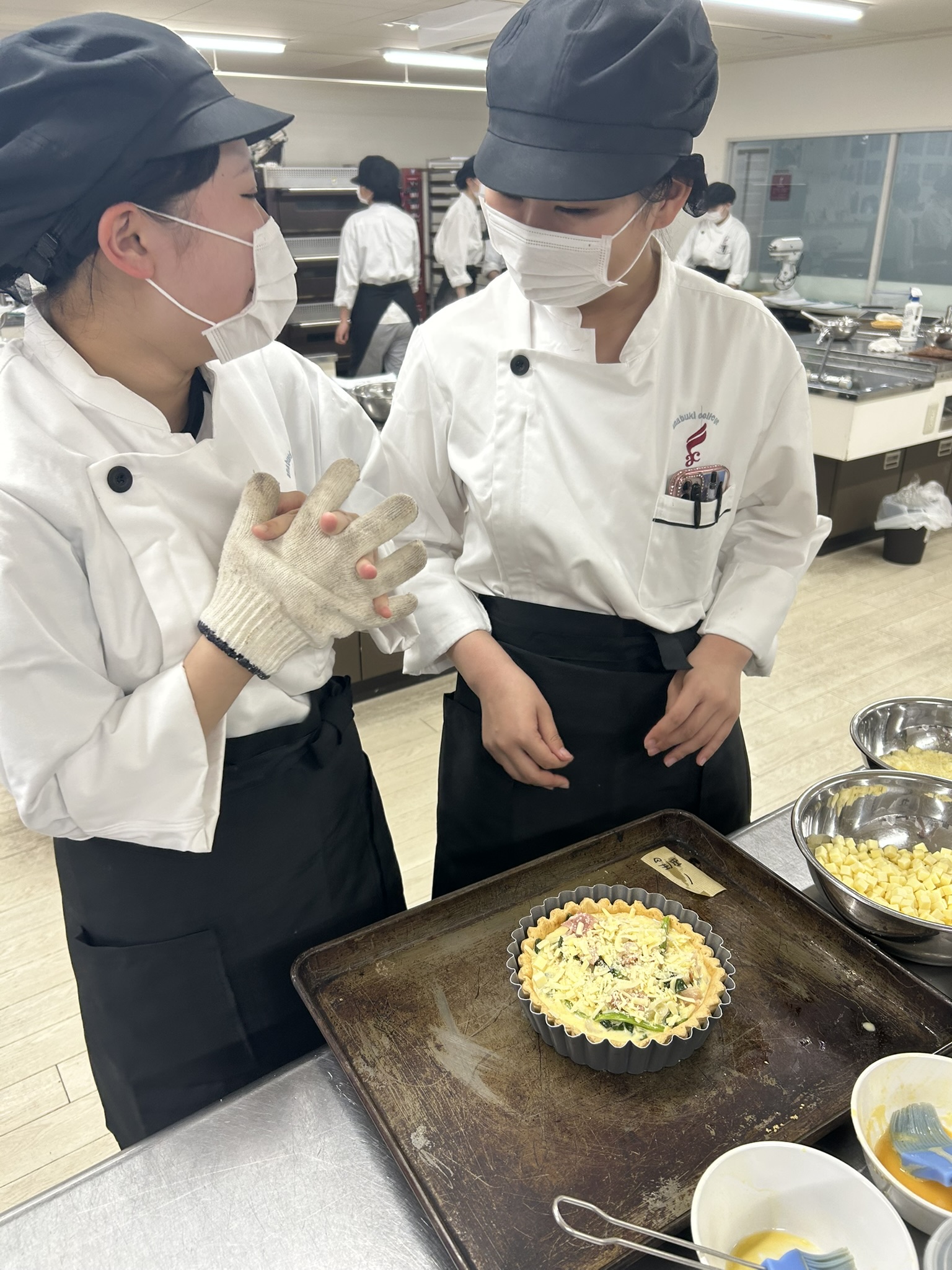 チーズ、これくらいでいいかな？