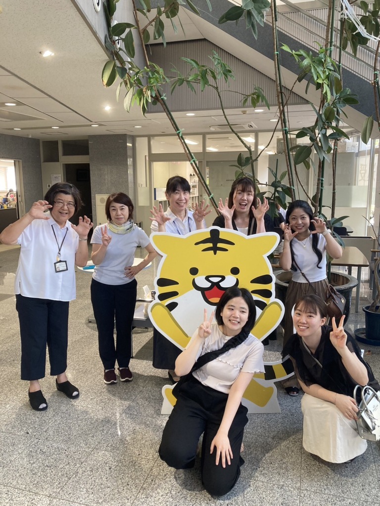 看護学科の卒業生が遊びにきてくれました!