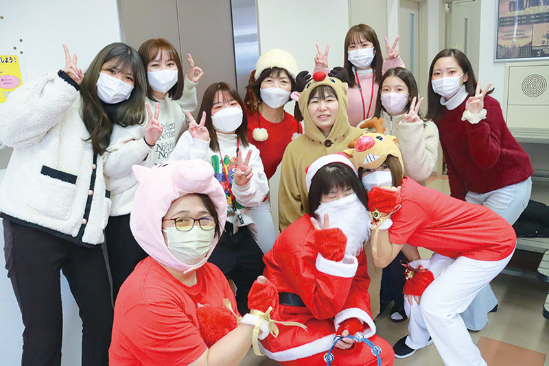 先生からのクリスマスサプライズ