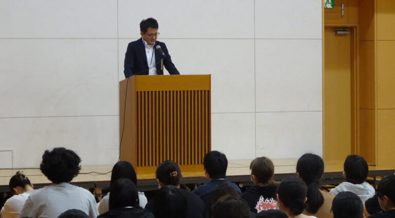 後期始業式と避難訓練を実施しました！