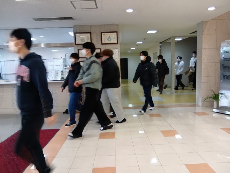 避難訓練を実施しました