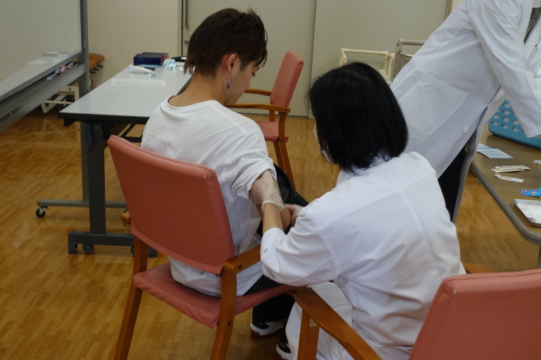 インフルエンザ予防接種が始まりました