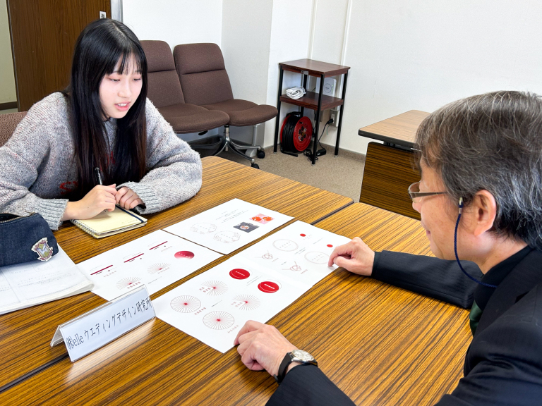 【グラフィックデザイン学科】産学連携最終打ち合わせ