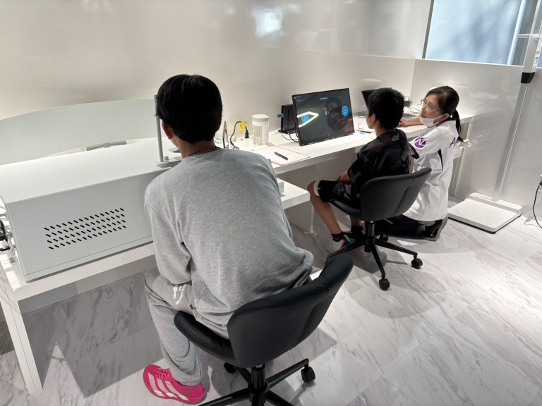 成長を測る午後 ― 中学生がアローズラボに来てくれました