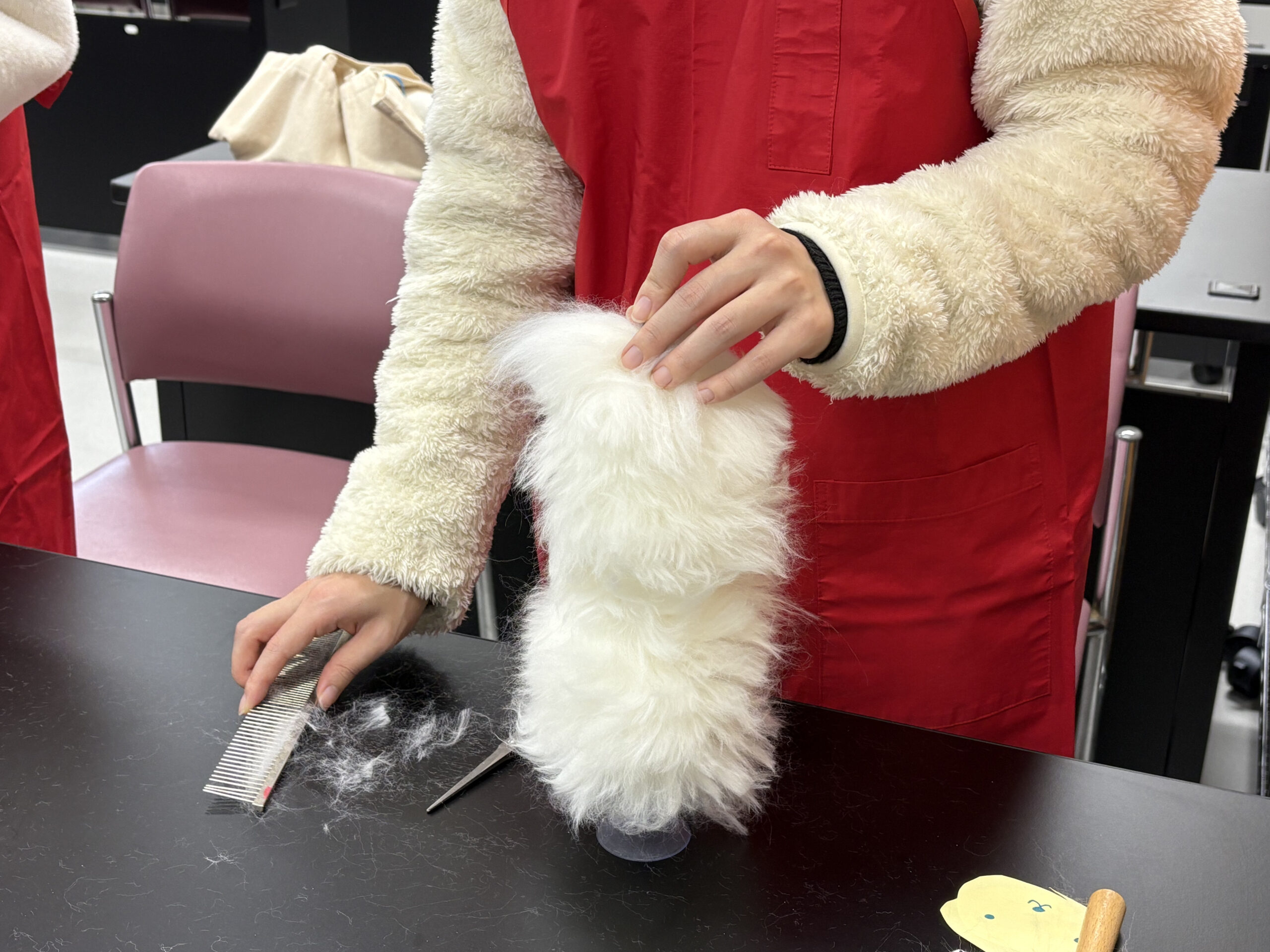 白いモフモフの正体は？