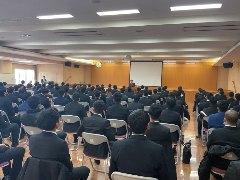 2025年度後期終業式