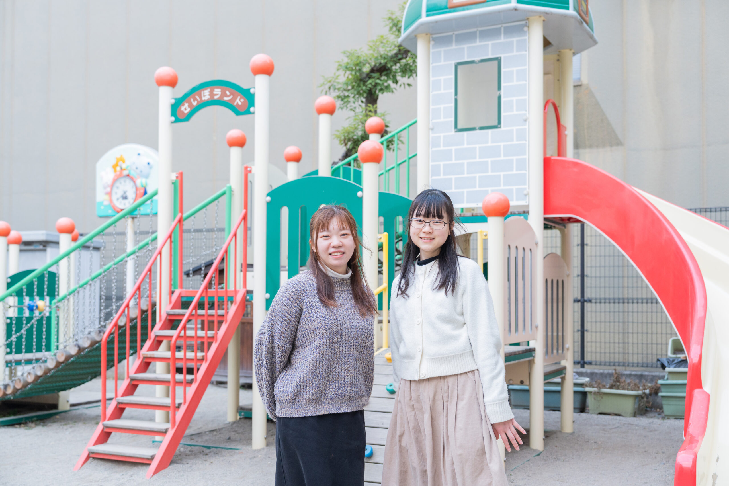 岡田 乃愛さん、岡田 梨愛さん