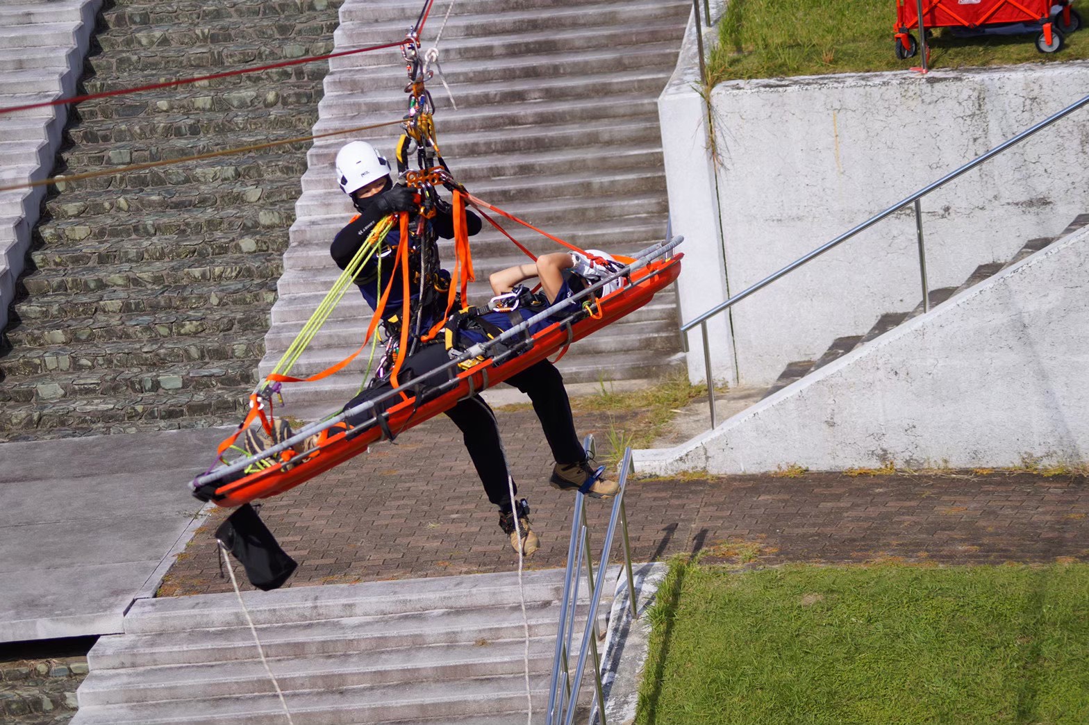 救助活動のための訓練