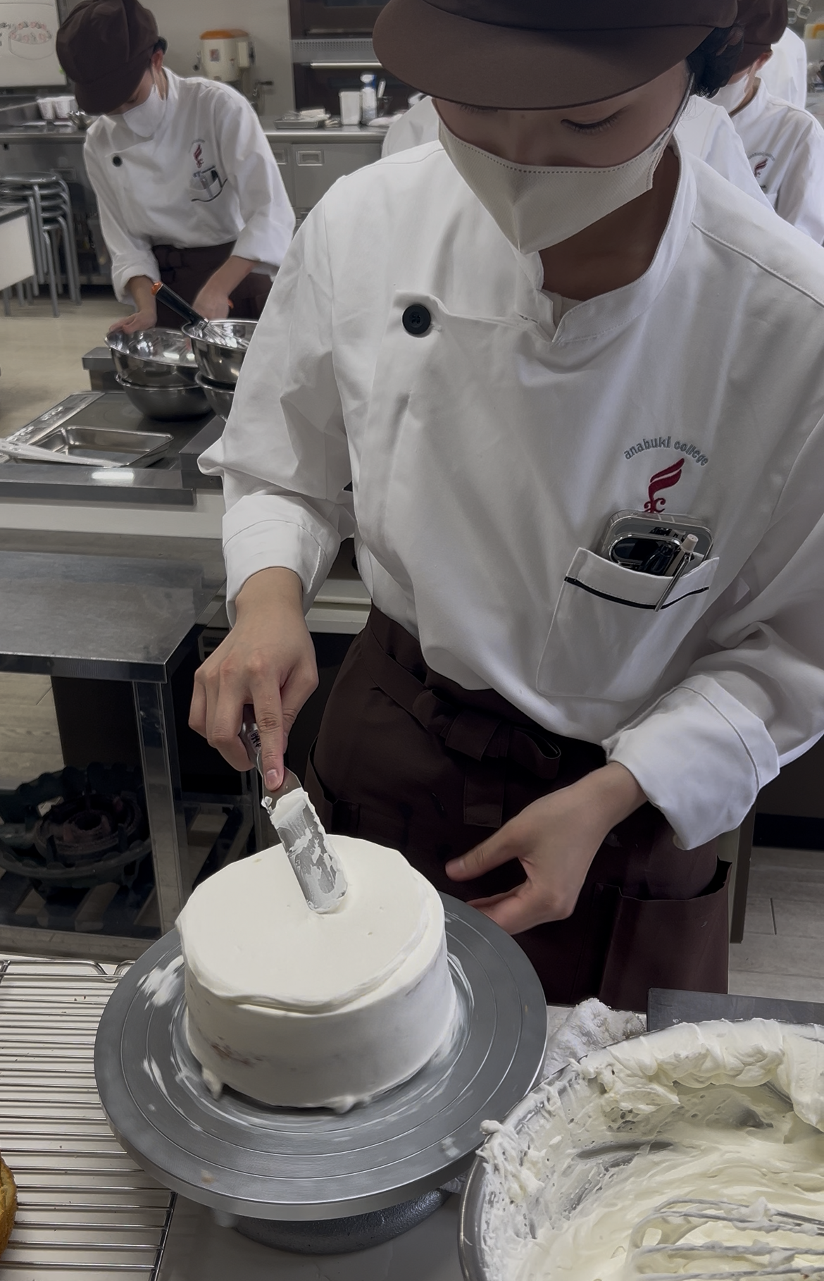 初めてのナッペ。緊張の瞬間！