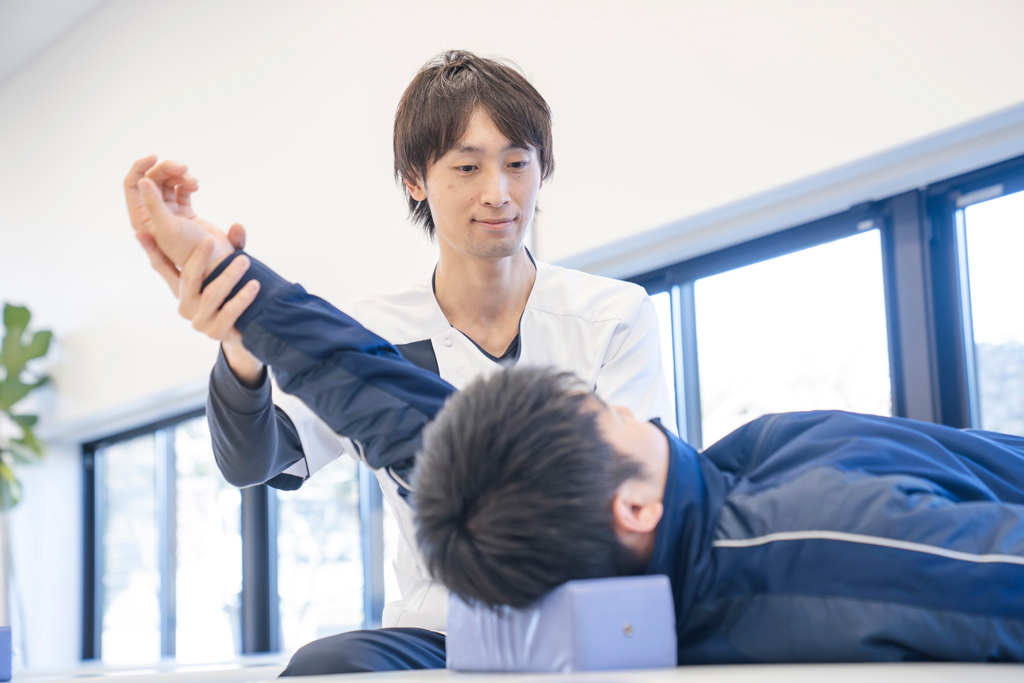 未知の仕事だった「理学療法士」