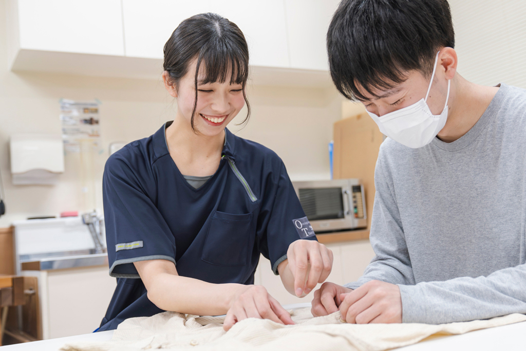 患者様を支えることで、自分も元気をもらえる