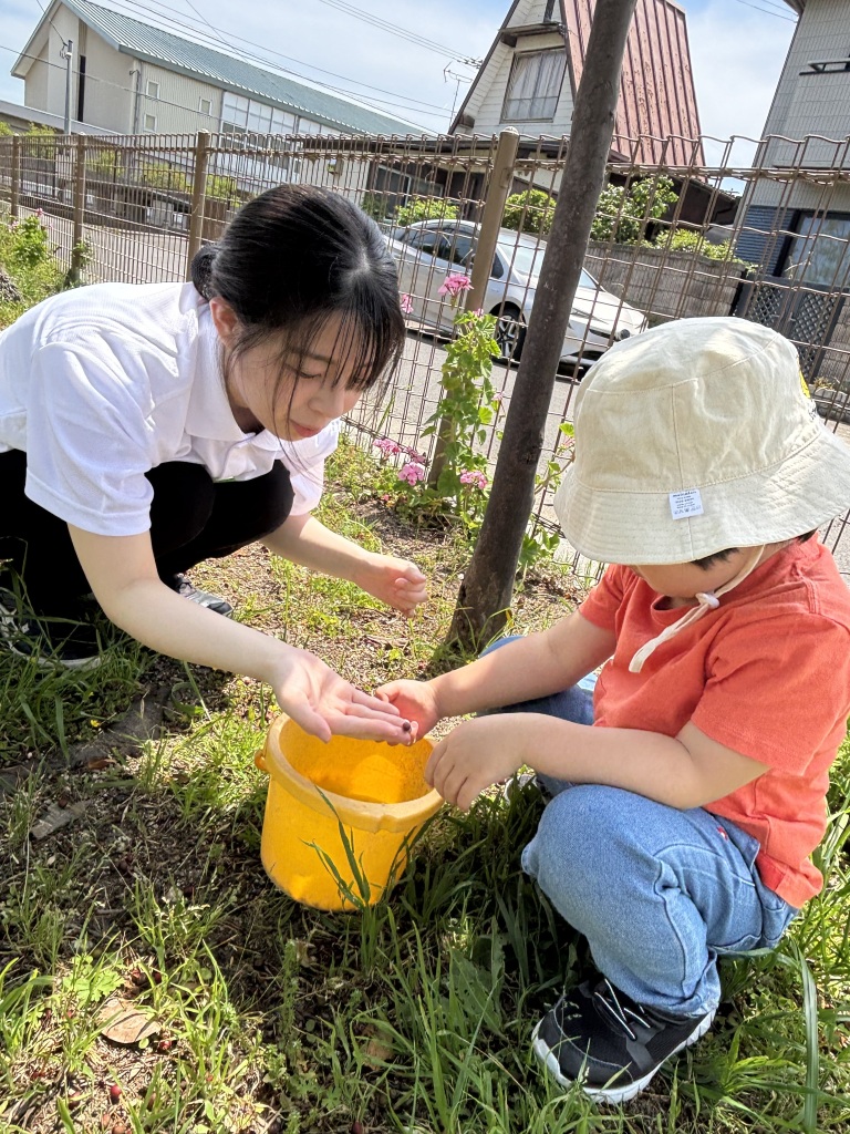 歯科衛生学科１年生　保育園実習