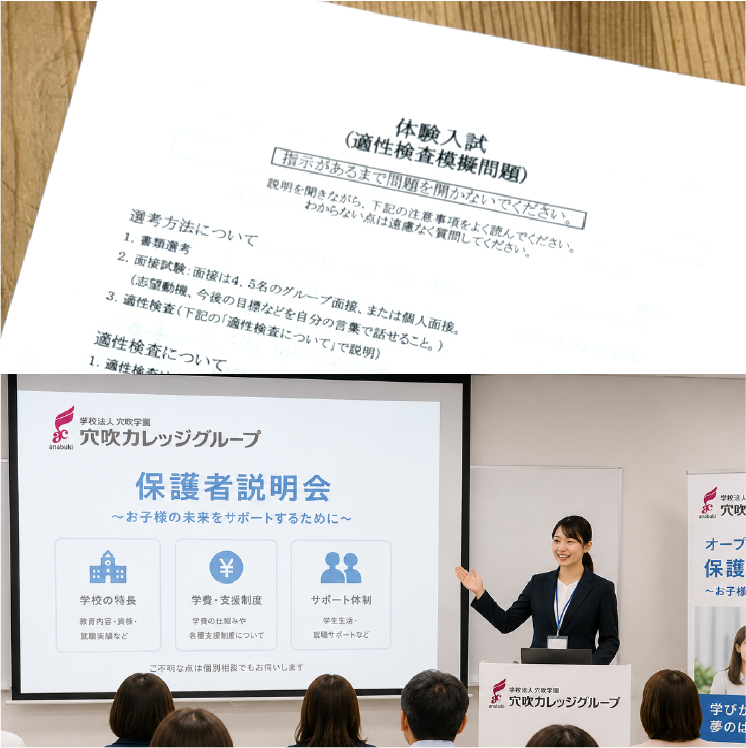 8/22（土）<br>出願前対策＆保護者説明会開催！