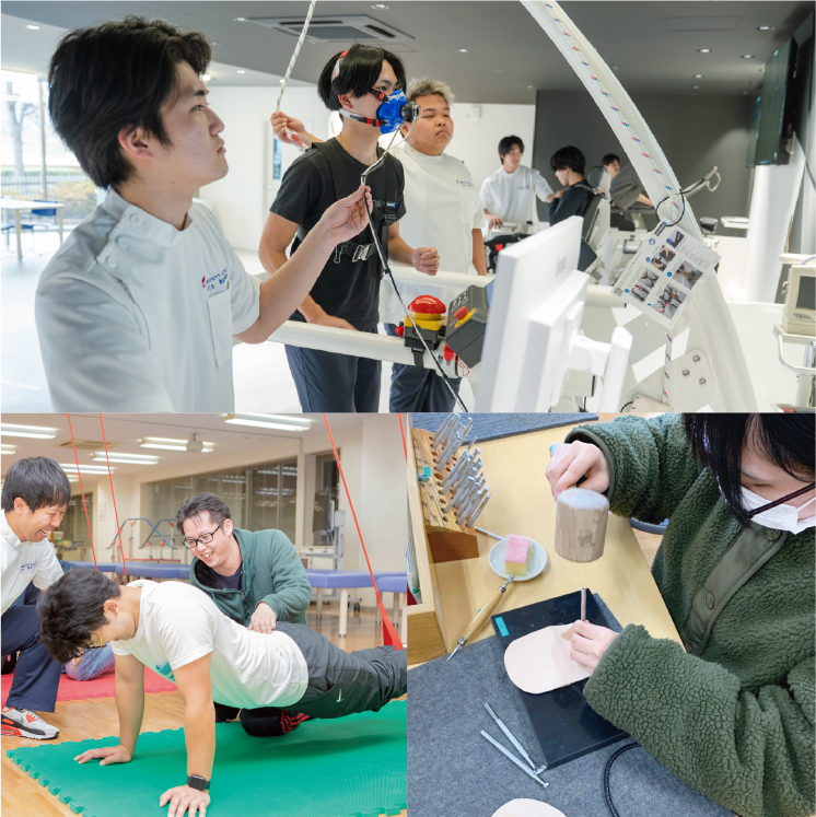 8/1（土）& 8/7（金）<br>進路研究にピッタリ！理学療法と作業療法、どちらも体験してみよう！