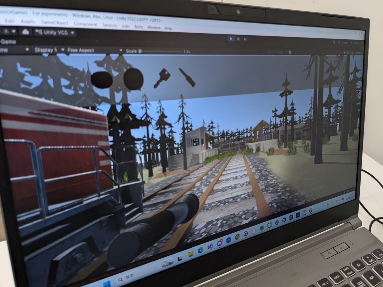 コンシューマゲーム制作とXRコンテンツ制作…何かゲームを作ってる??