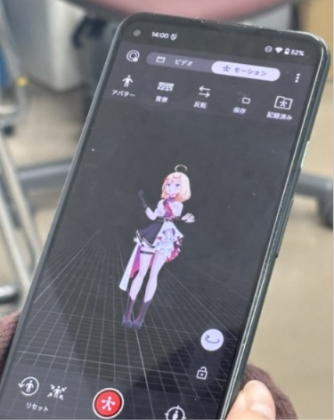 ゲームクリエイター学科XR専攻　Mocopiでモーション?!