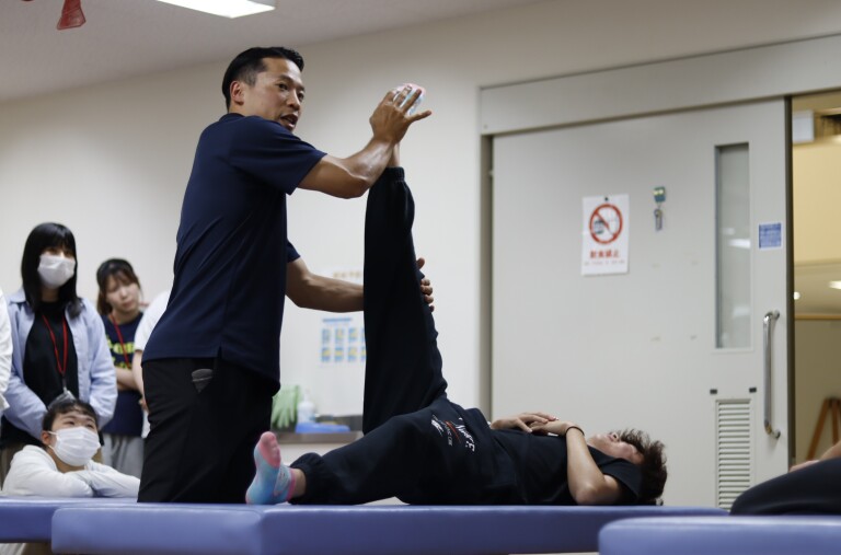 香川ファイブアローズのトレーナ 中田さんの特別講義を受講しました!