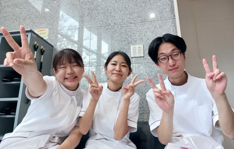 看護学科　夏休みの様子