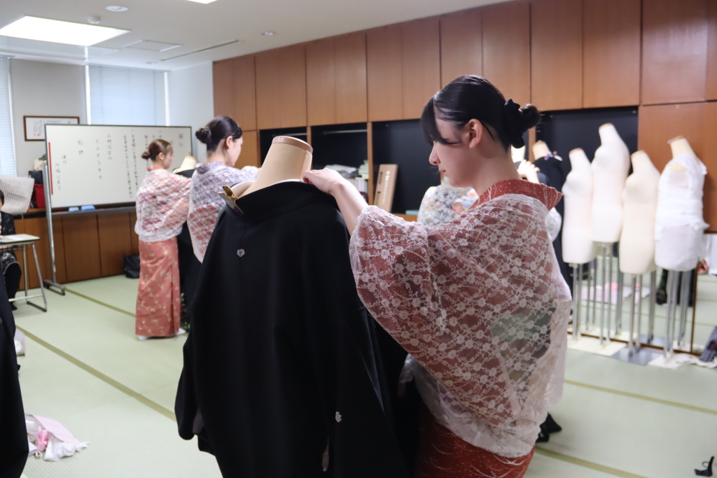 実技試験(他装)の様子👘