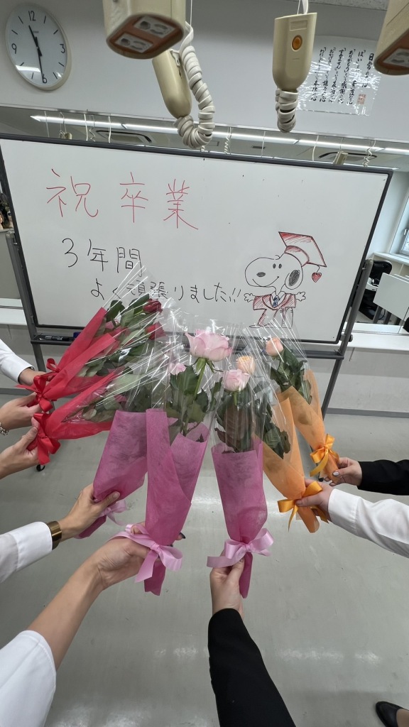 23期生のみなさん、ご卒業、本当におめでとうございます💐