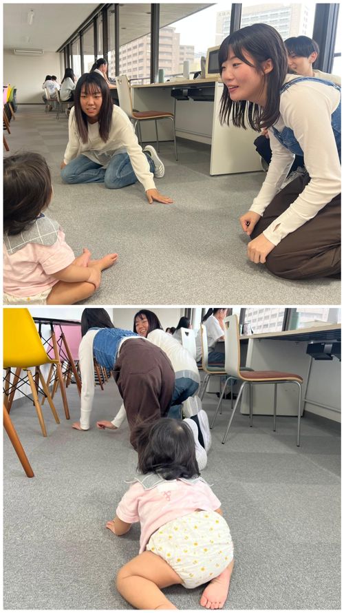 ハイハイ競争！