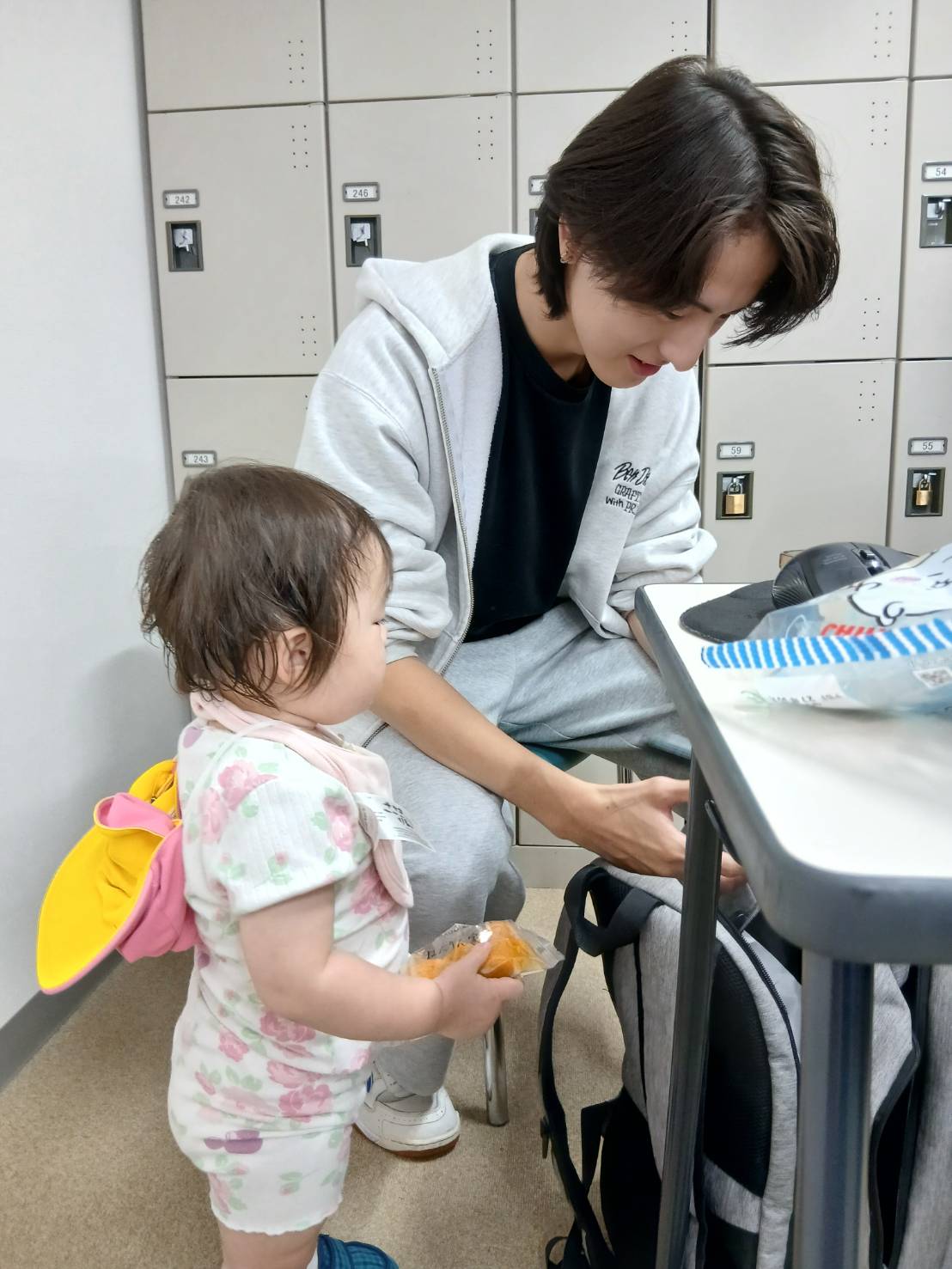 ITを学ぶお兄さんたちとも触れ合い＆コミュニケーション